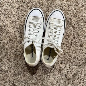 Converse Classic White Canvas Sneakers